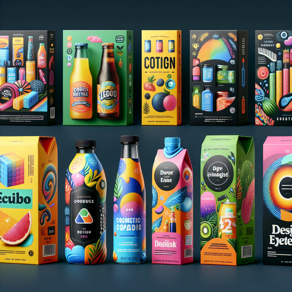 Servicii de design pentru ambalaje, dezvoltarea produselor, exemple de design pentru ambalaje de top