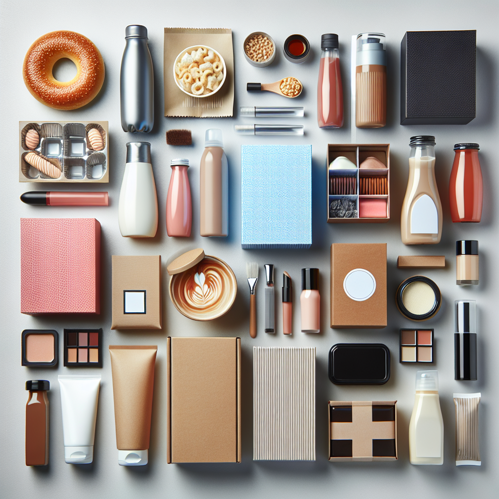 Услуги дизайна упаковки и примеры разработки товаров упаковки