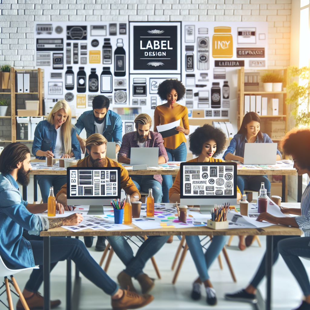 Разработка дизайна и макетов этикеток: цены и примеры решений