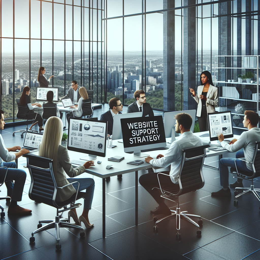 Профессиональная поддержка сайтов компаний для успешного бизнеса