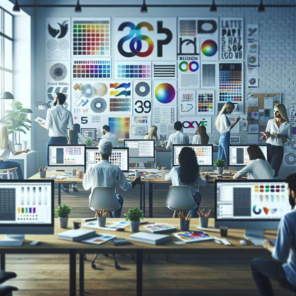 Crearea unei identitati vizuale puternice pentru branduri si firme