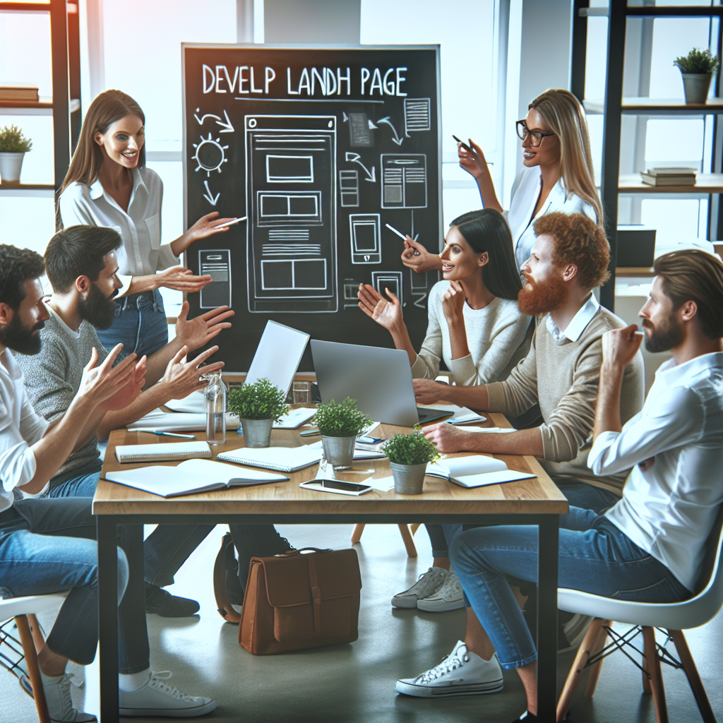 Crearea landingurilor de succes pentru afaceri online: etapele esentiale si preturi accesibile