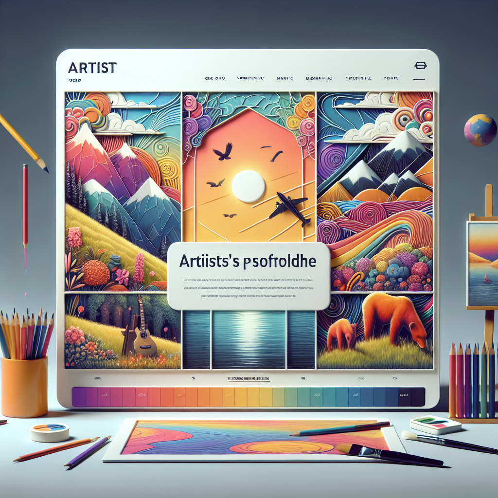 Transform Your Art with Stunning Business Card Websites for Artists