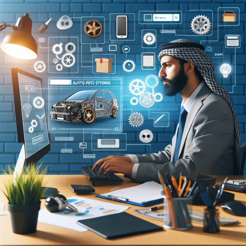 Crearea magazinelor online pentru piese auto de succes