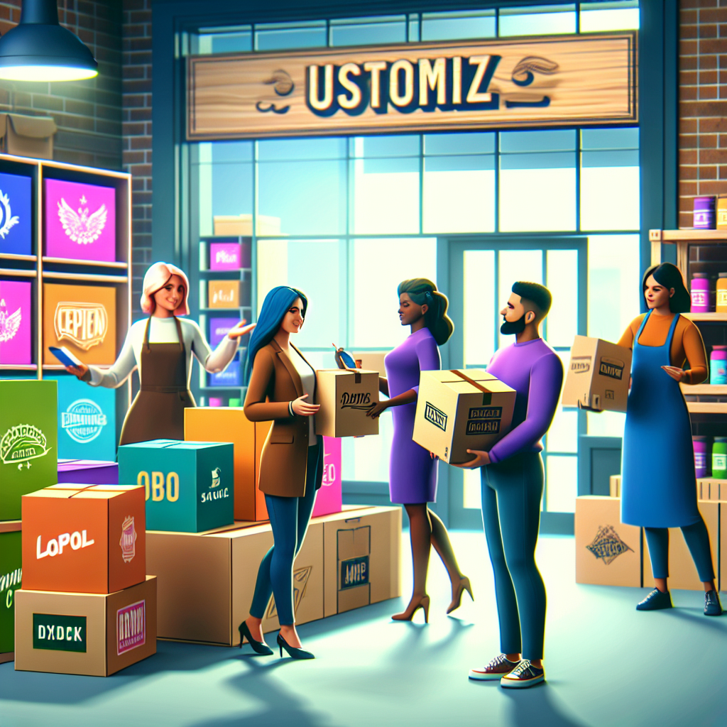 Коробки картонные упаковочные и персонализированные с логотипом для печенья