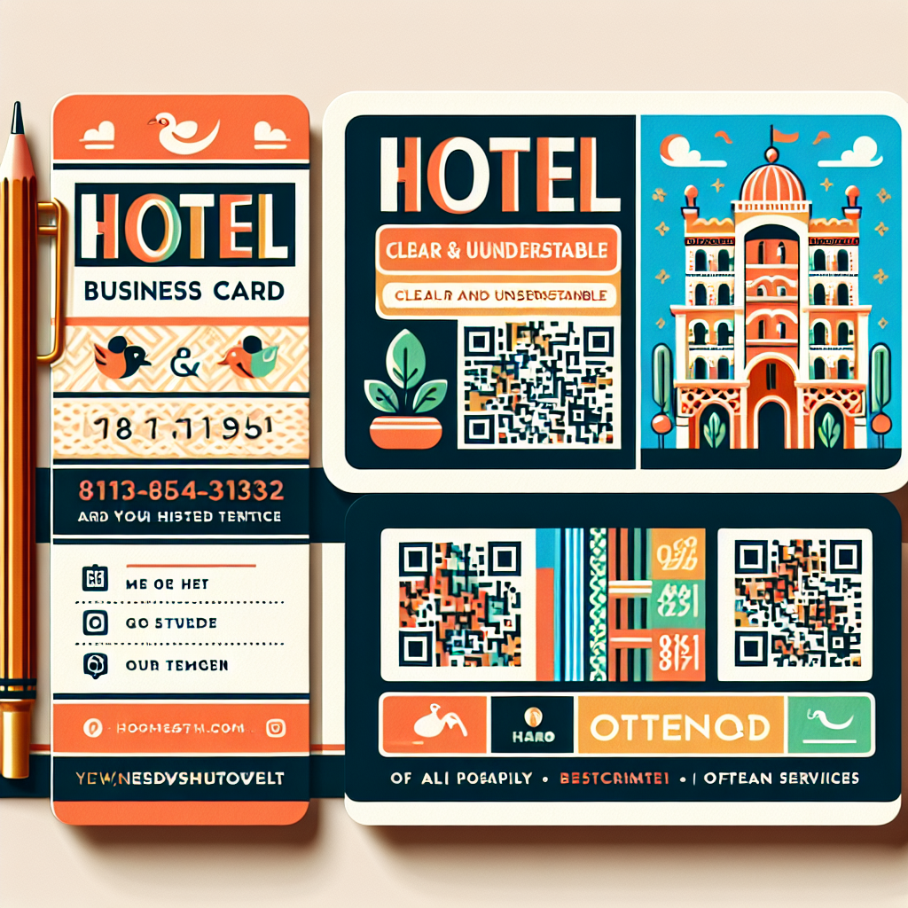 Enhance Your Brand with Innovative Hotel Business Cards Solutions