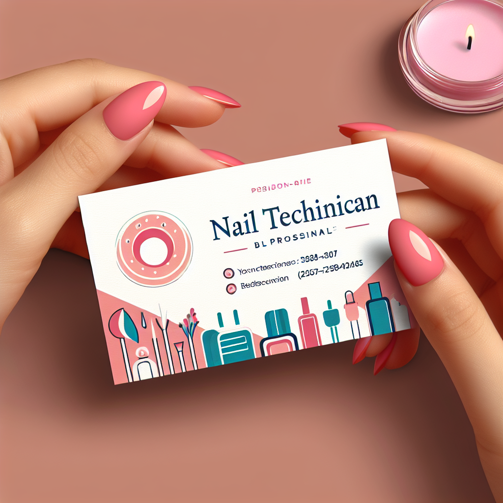Carti de vizita pentru manichiura - Solutii personalizate si atractive