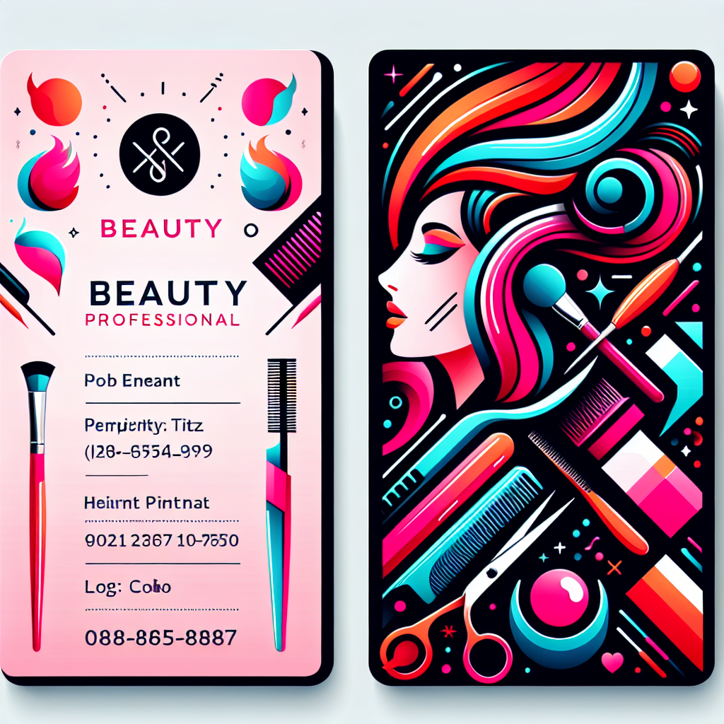 Визитки для мастеров маникюра и бьюти специалистов высокого качества