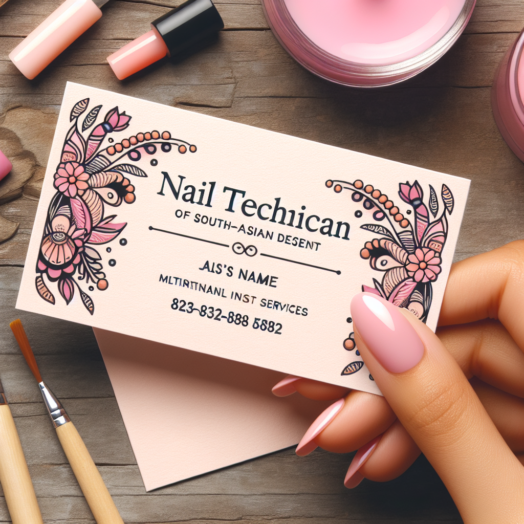 Carti de vizita pentru manichiura - Solutii personalizate si atractive