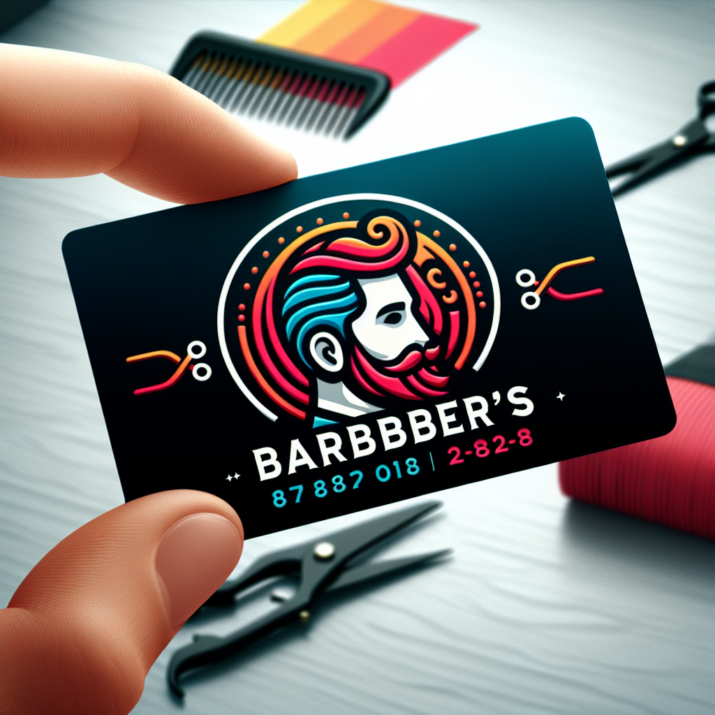 Modele carti de vizita si logo uri pentru frizerii de top