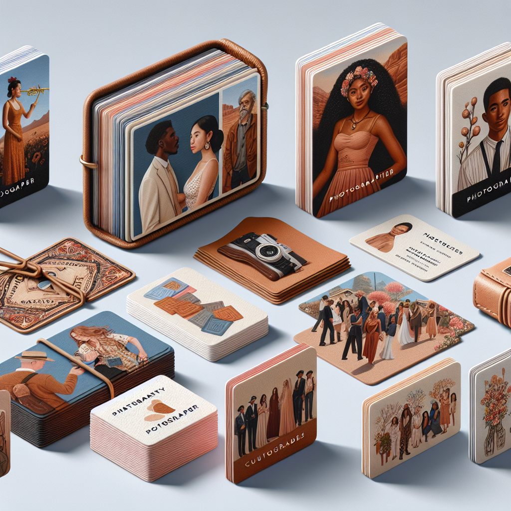 Carti de vizita pentru fotografi – Solutii creative pentru promovarea afacerii tale