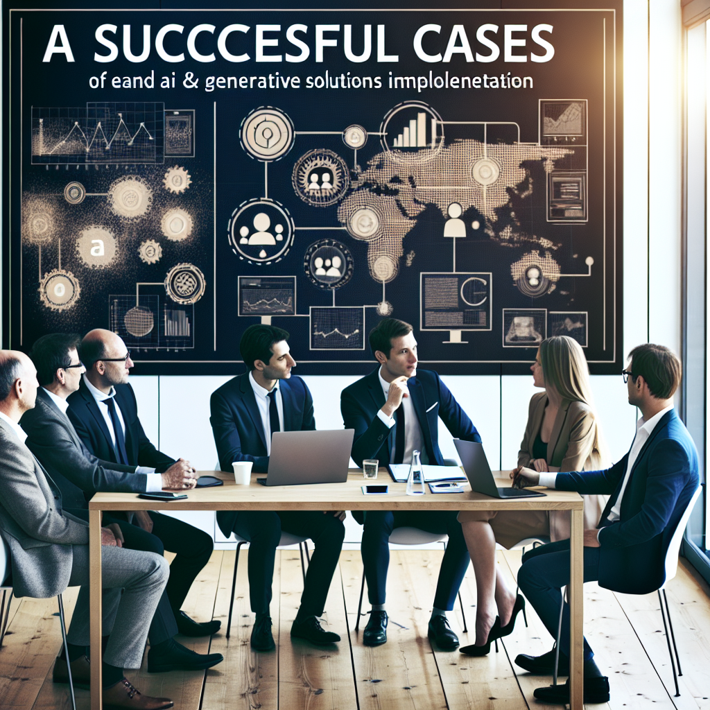 Solutii generative personalizate pentru imbunatatirea afacerilor si dezvoltarea AI in domeniul blockchain-ului