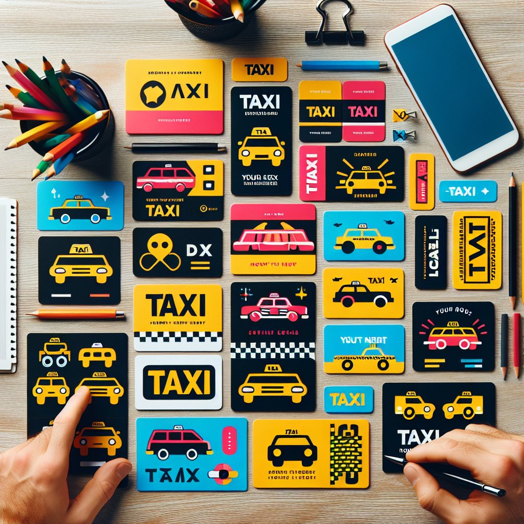 Создание эффективных визиток для такси и транспортных услуг