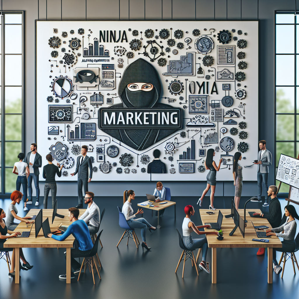 Ninjas de marketing pentru lansarea pietei de schimb NFT