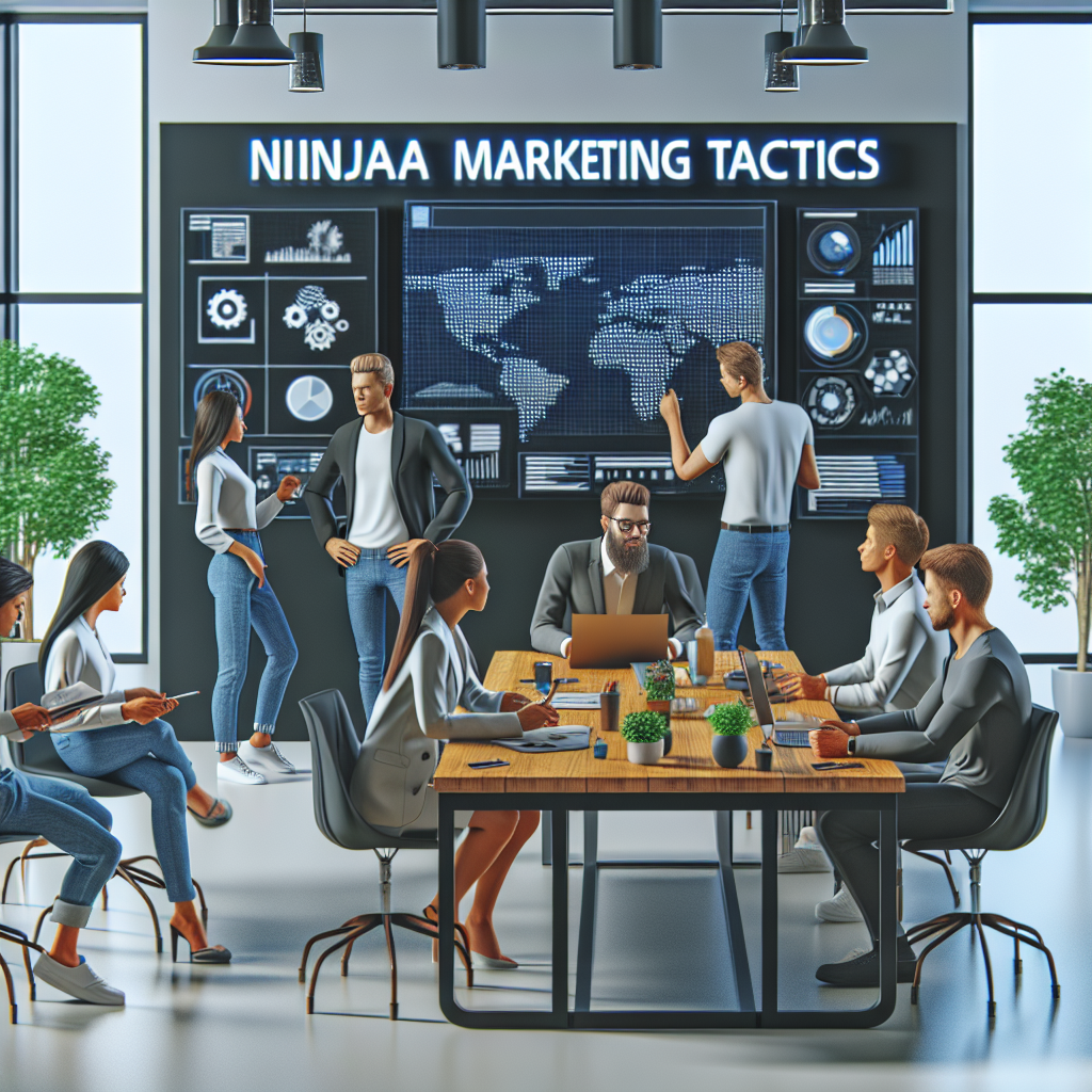 Ninjas de marketing pentru lansarea pietei de schimb NFT