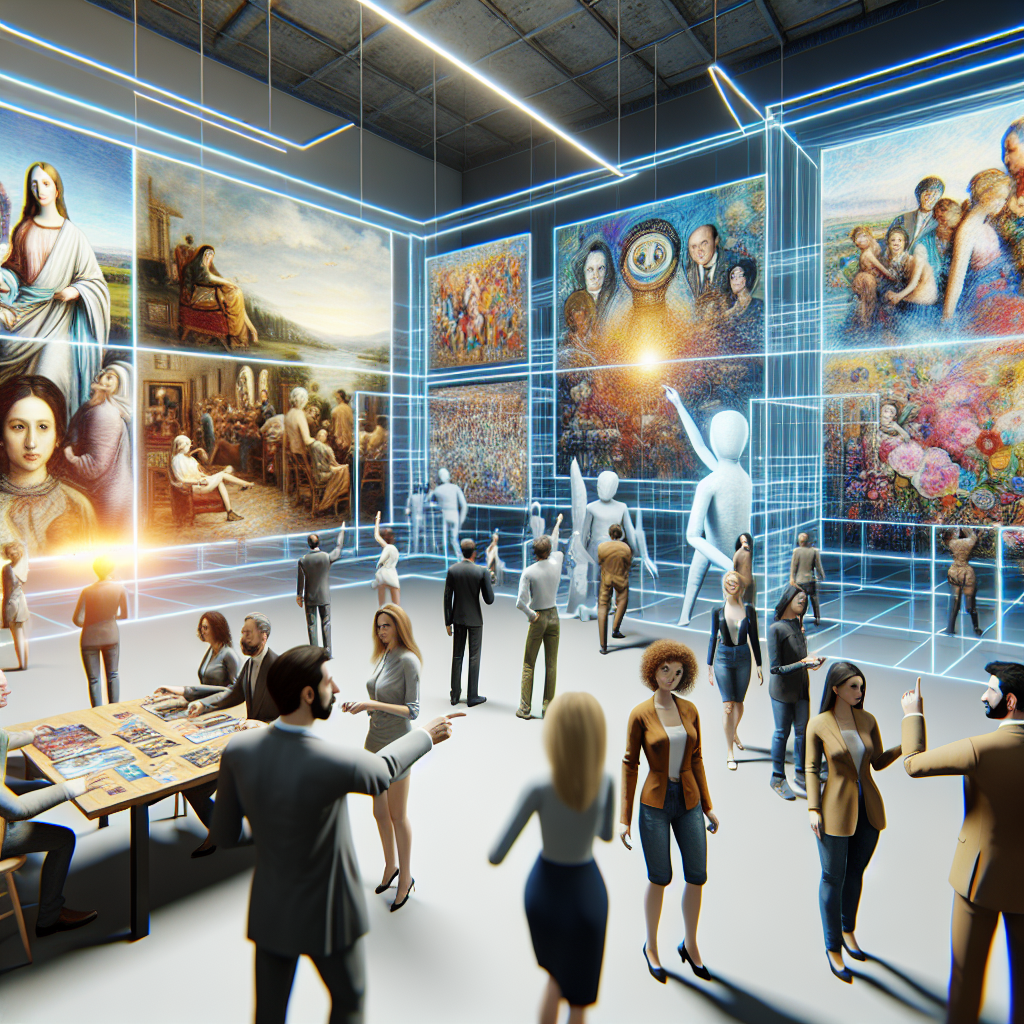 Создание виртуальных галерей и разработка аватаров для метавселенной: ваше пространство в 3D!