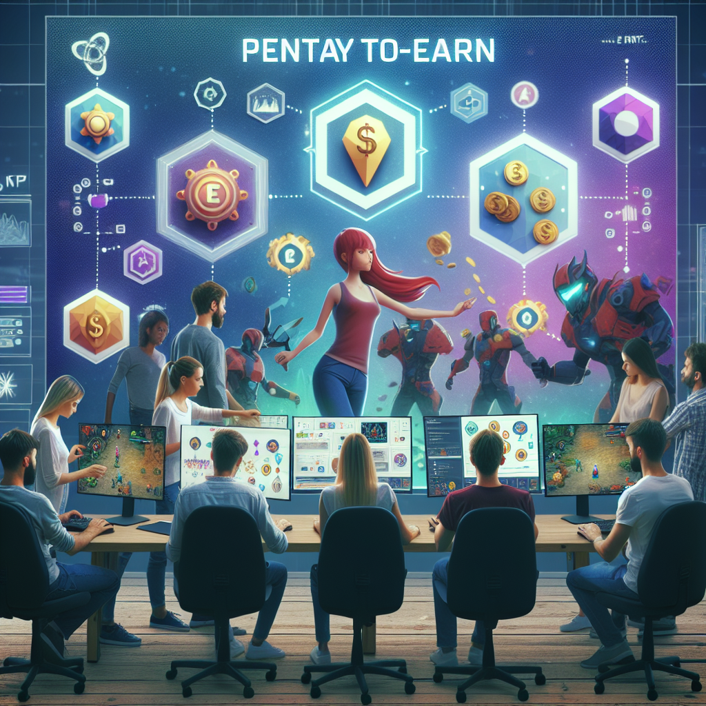 Разработка игр P2E: NFT решения от компании для Web 3.0