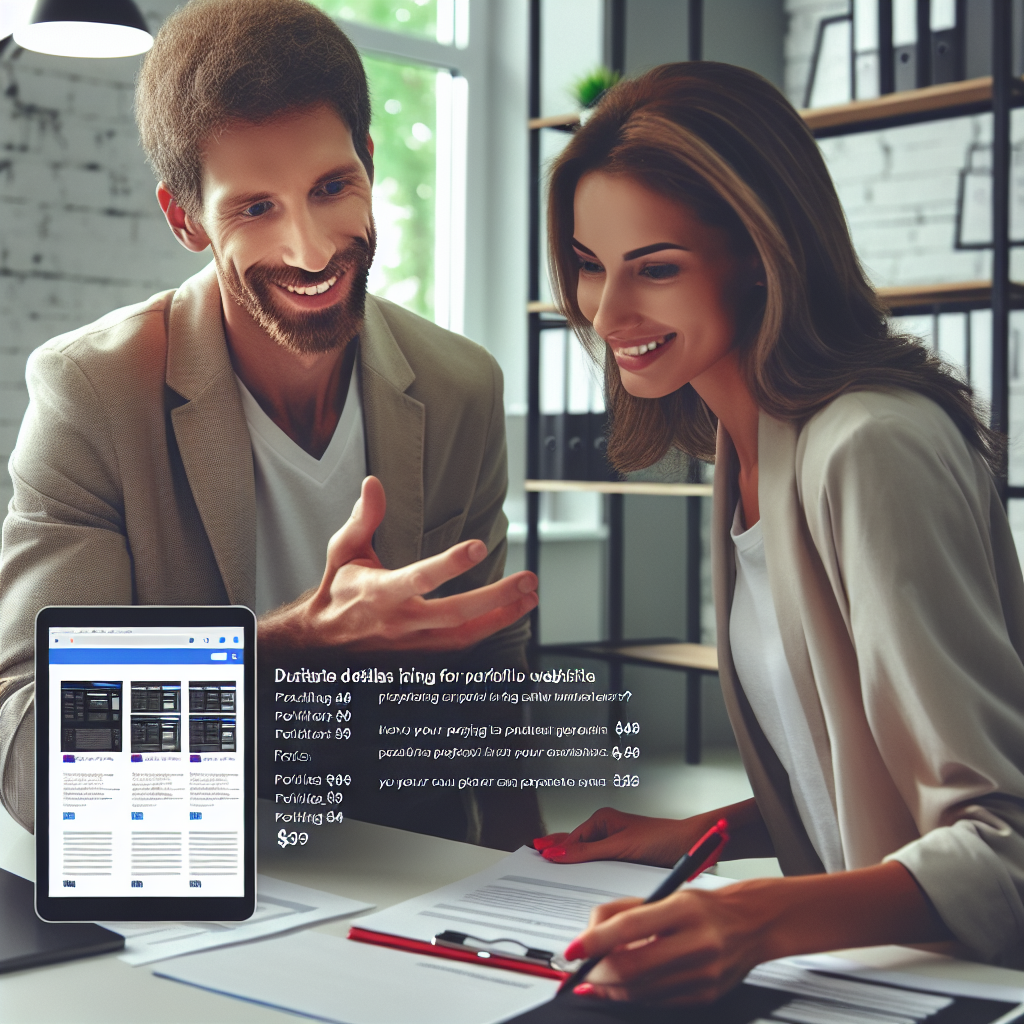 Affordable Portfolio Website Development Services for Your Business Needs