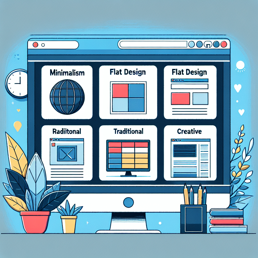 Разработка дизайна сайтов: стили, типы и сроки создания от профессионалов