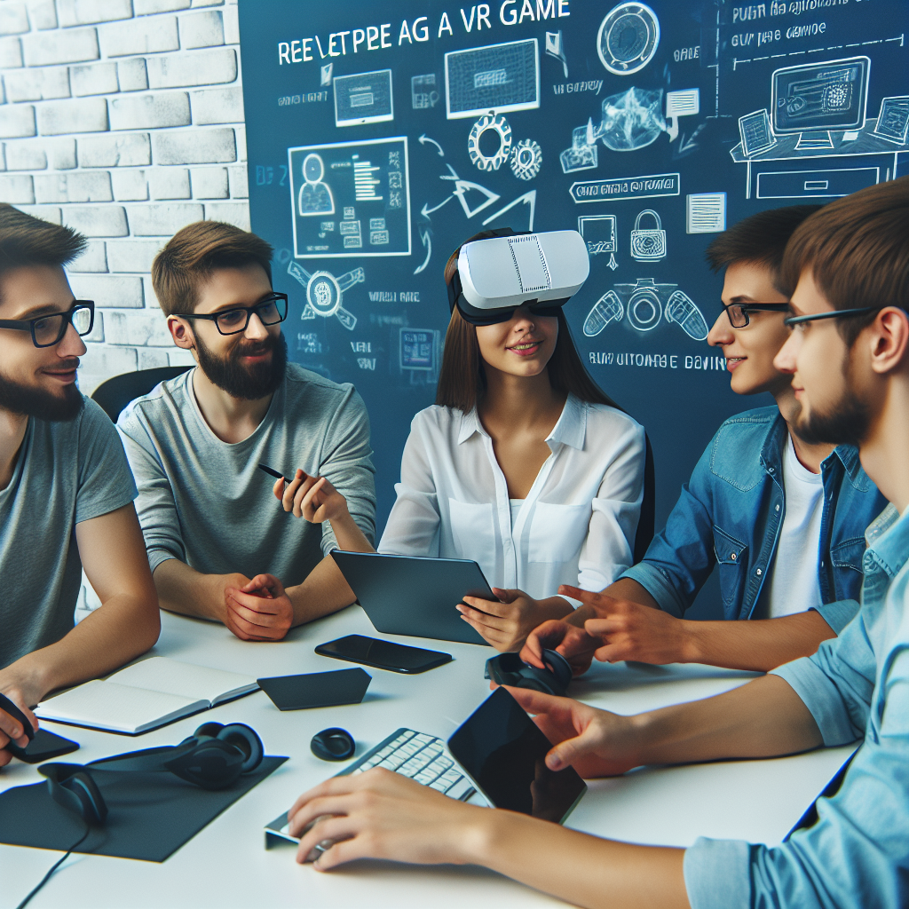 Innovative Development of Virtual Reality Games by Our Expert Team