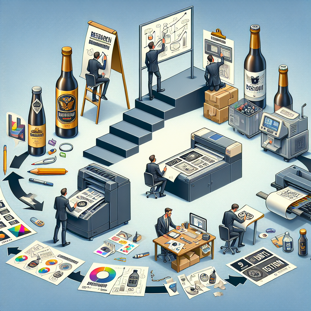 Dezvoltari de design pentru etichete si etichete de calitate, etapele esentiale pentru un rezultat exceptional si preturi competitive