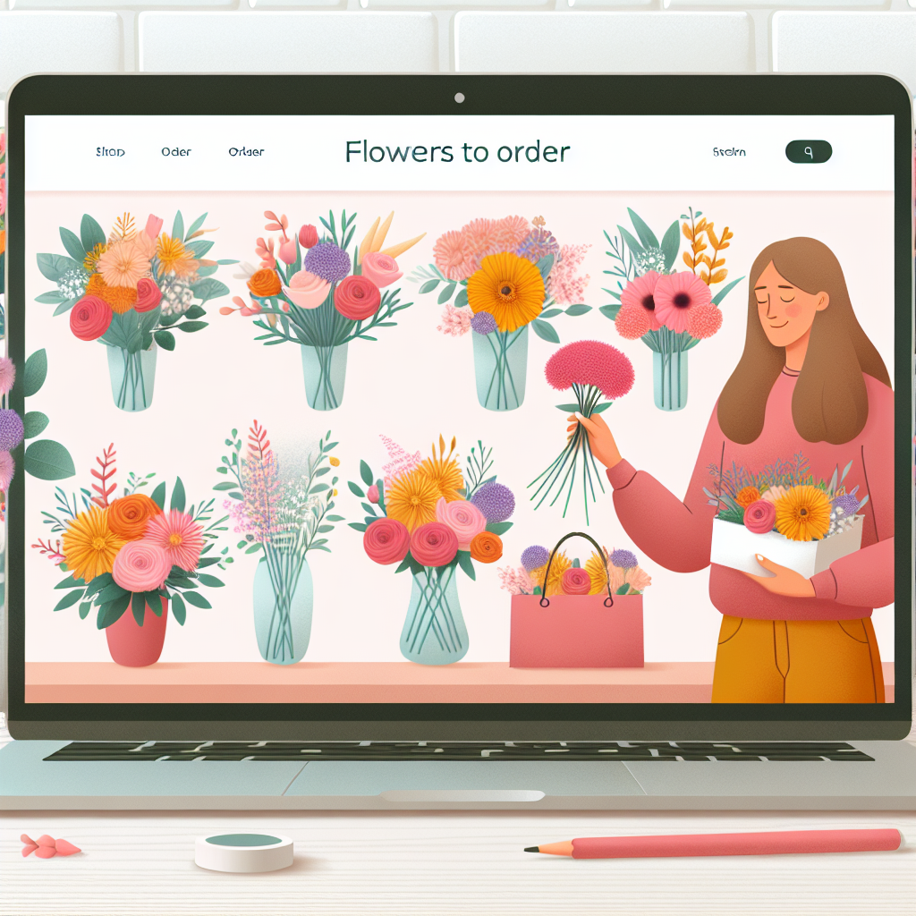 Разработка сайтов для доставки цветов и растений