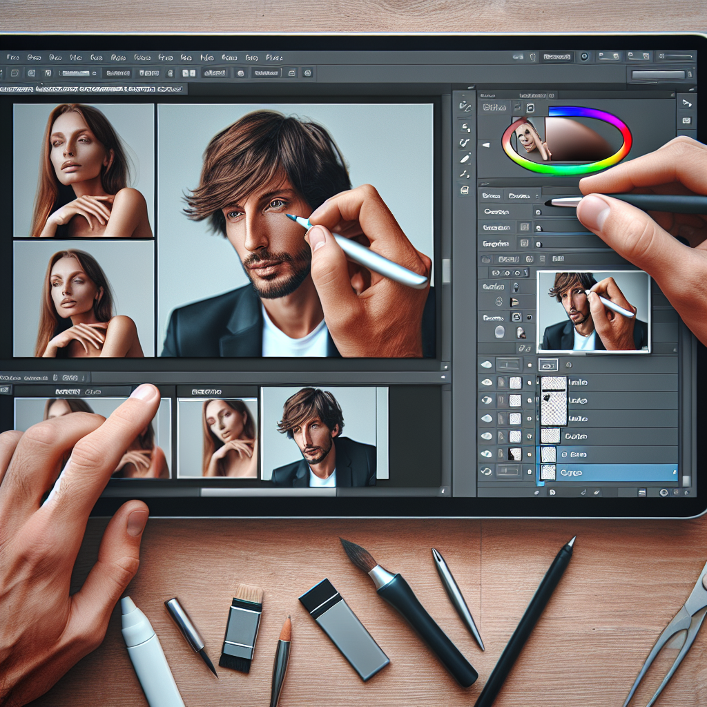 Comenzi servicii Photoshop pentru procesarea foto in Photoshop