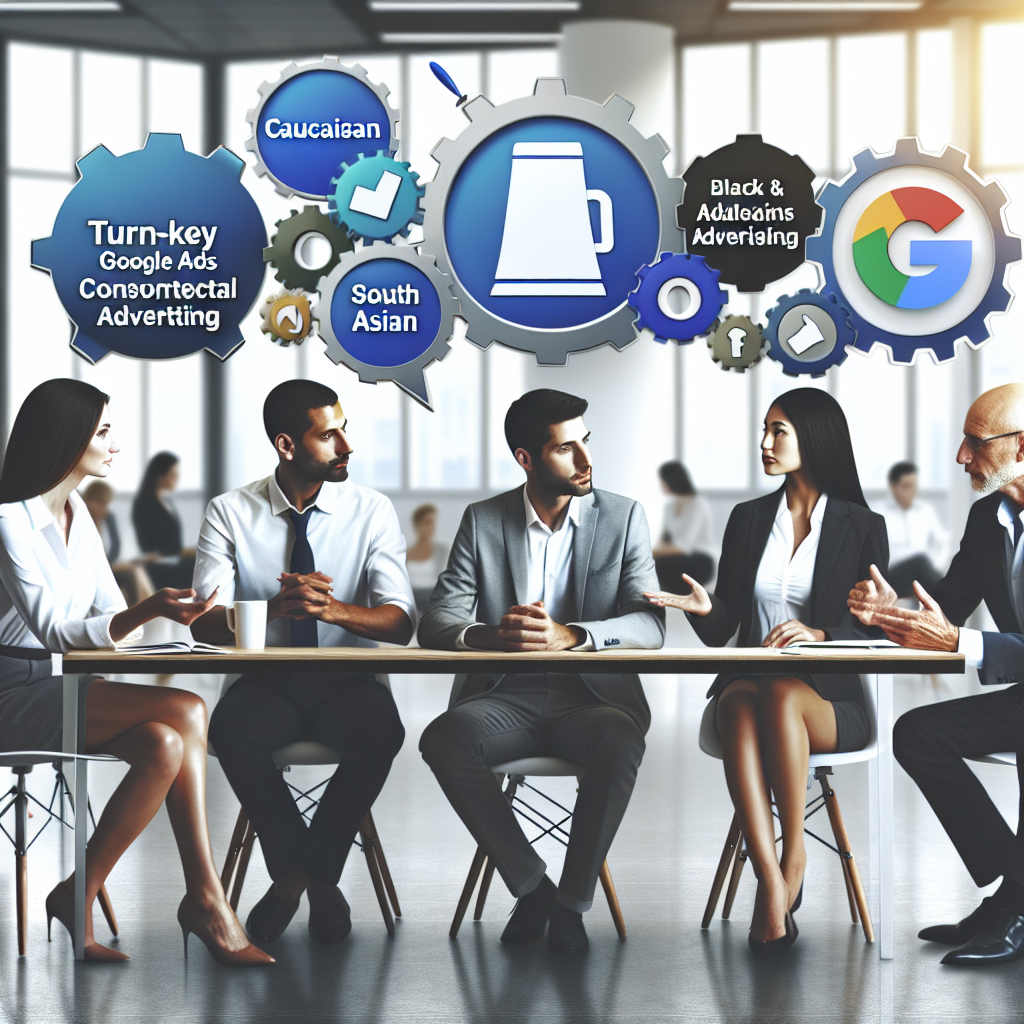 Servicii de configurare a publicității contextuale Google Ads la cheie