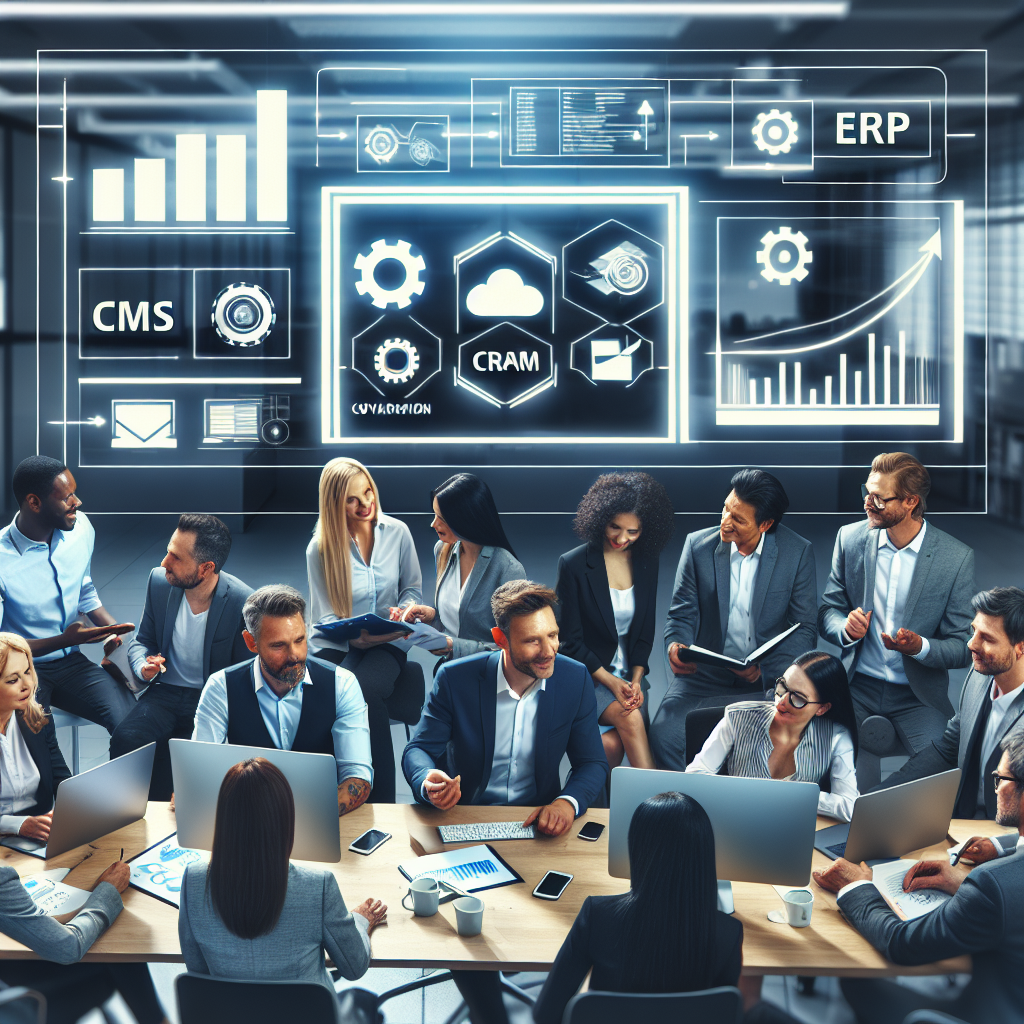 CMS-uri, CRM-uri si ERP-uri - Descoperiti ce sunt si pentru ce sunt utilizate!