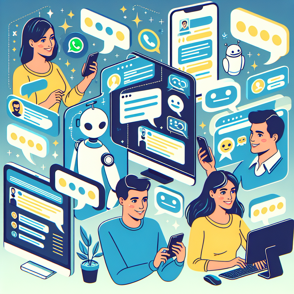 Crearea chatbot-urilor eficiente pentru interactiunea cu clientii pe canalele Telegram, WhatsApp, VK si altele