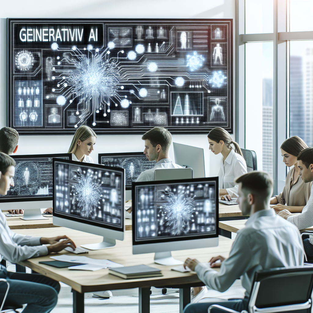 Solutii de GenAI pentru afaceri: Descopera cum inteligenta artificiala generativa transforma activitatea afacerii tale!