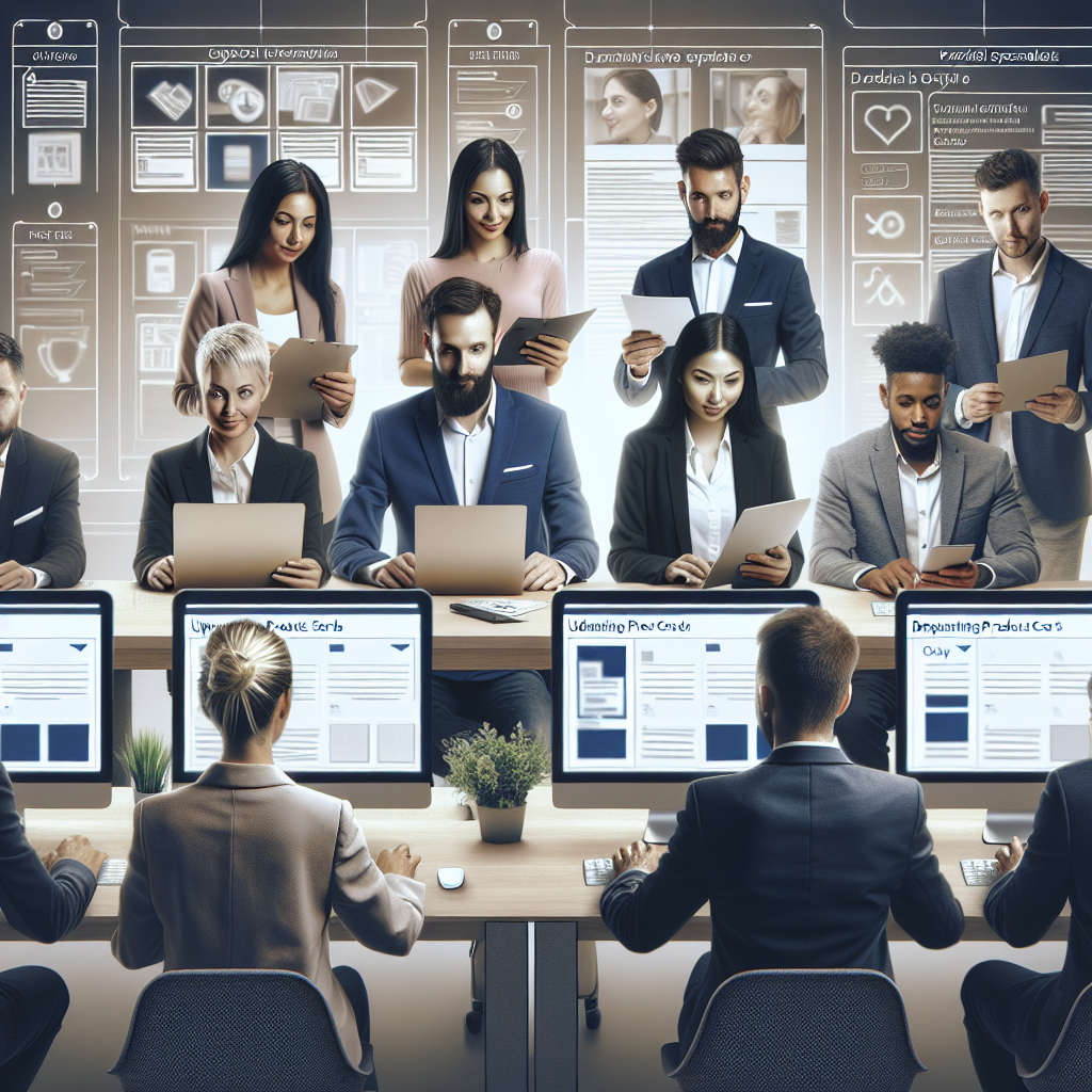 Servicii complete de design pentru actualizarea regulata a cartilor de produs si bannerelor pe site-uri