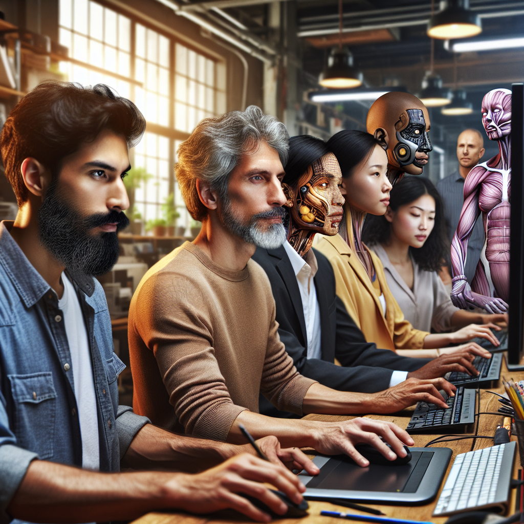 Создание уникальных аниме персонажей и дизайна для игр с нашей командой профессионалов