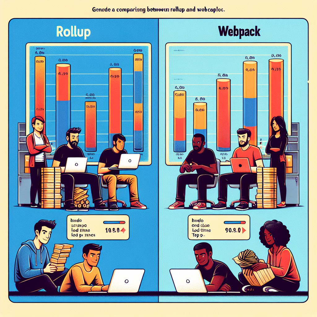 Descoperiti ce fac rollup-urile, cum functioneaza rollup-ul si diferenta dintre rollup si webpack!