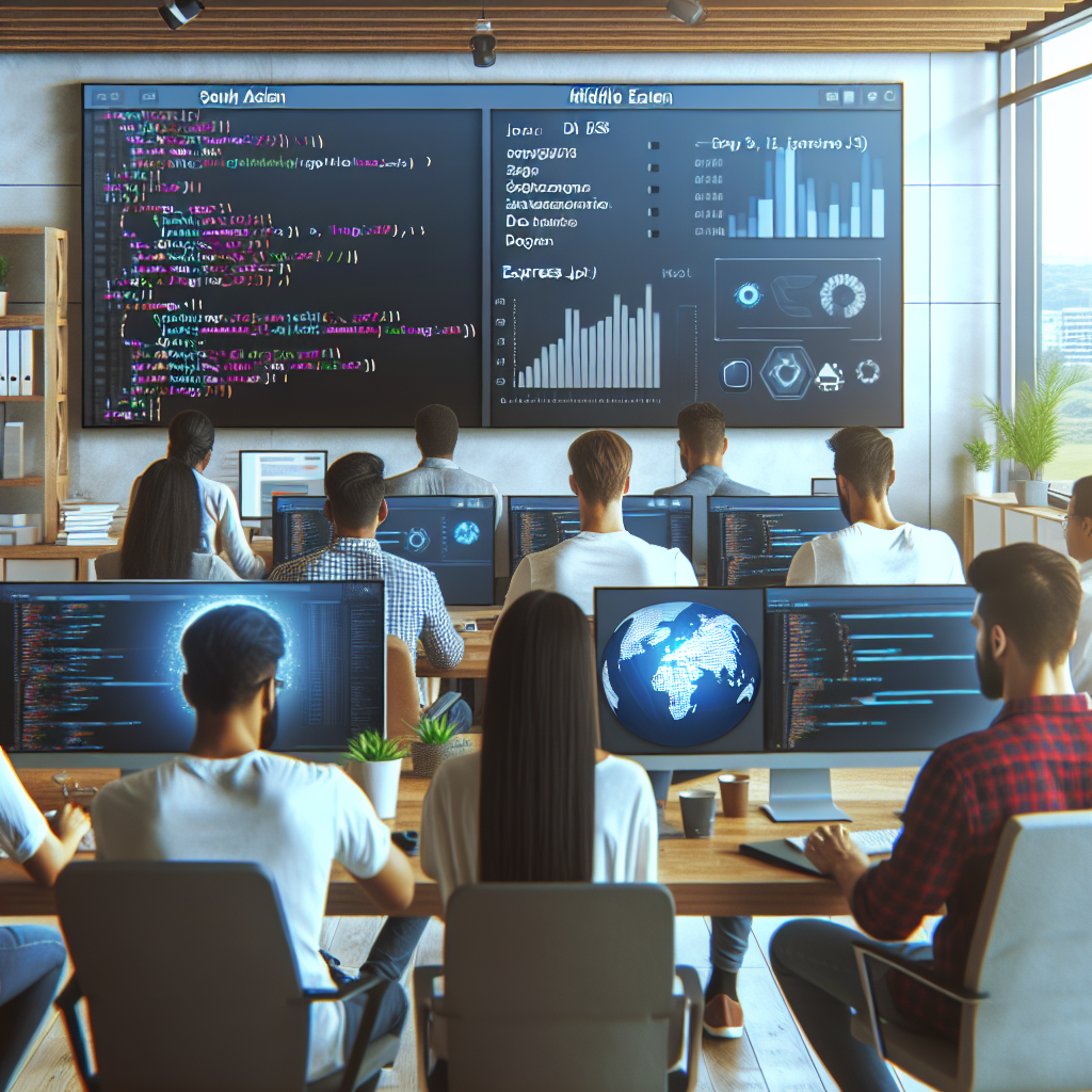 Framework-urile web populare Express JS si Node.js pentru dezvoltare rapida de site-uri si aplicatii web