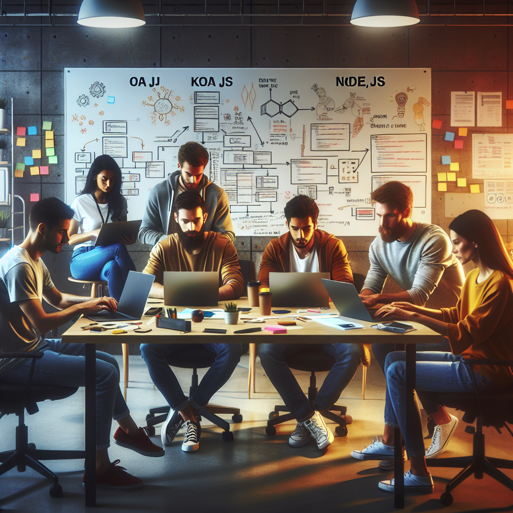 Dezvoltarea servicii de generare rapoarte pe Koa JS si Node.js pentru afaceri moderne