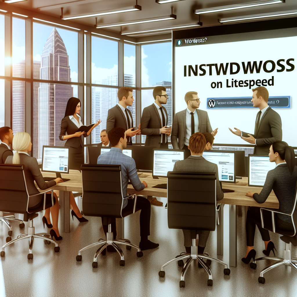 Установка WordPress на LiteSpeed: профессиональные услуги по разработке программ