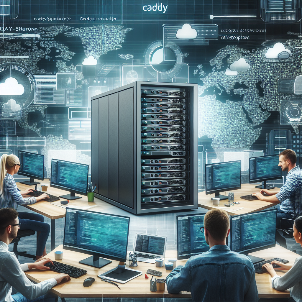 Servicii de dezvoltare software: servere Caddy cu HTTPS automat, functionare proxy si utilizare eficienta