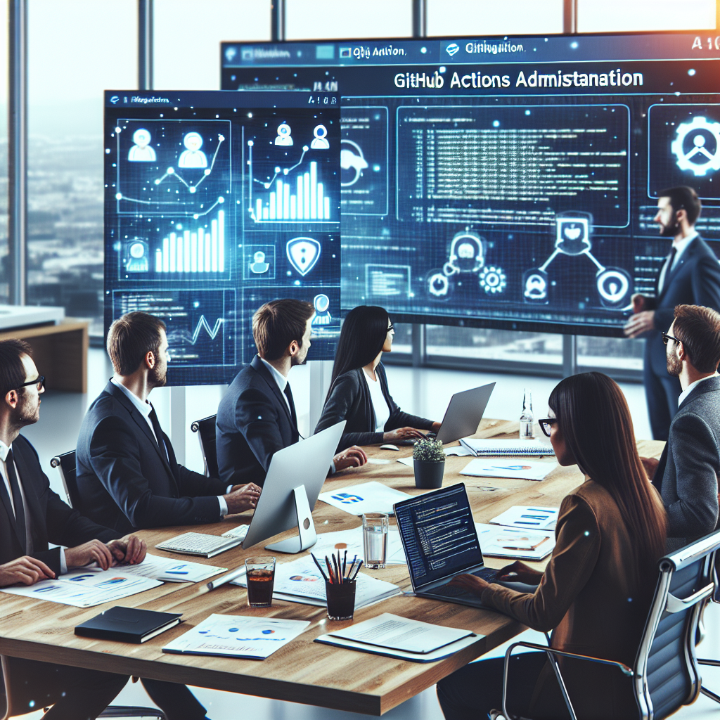 Servicii de administrare a actiunilor GitHub si management al setarilor GitHub Actions pentru organizatii