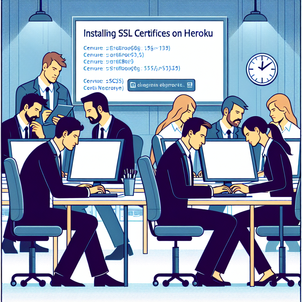 Order SSL certificate installations on Heroku