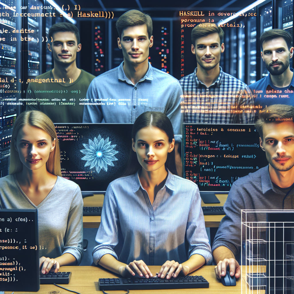 Realizati dezvoltarea de proiecte pe Haskell, munciti cu o echipa experimentata si beneficiati de implementarea cu succes a sarcinilor complexe!