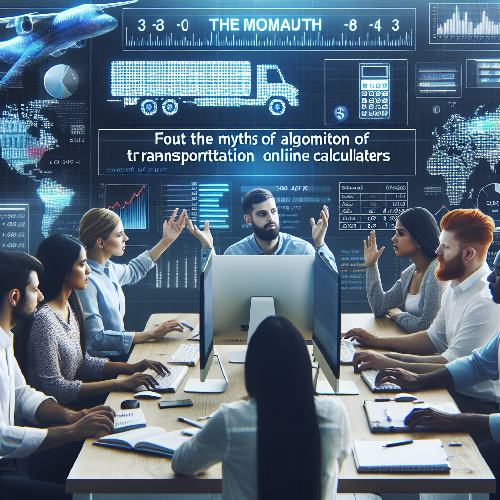 Order Transport Online Calculators for Websites and Applications