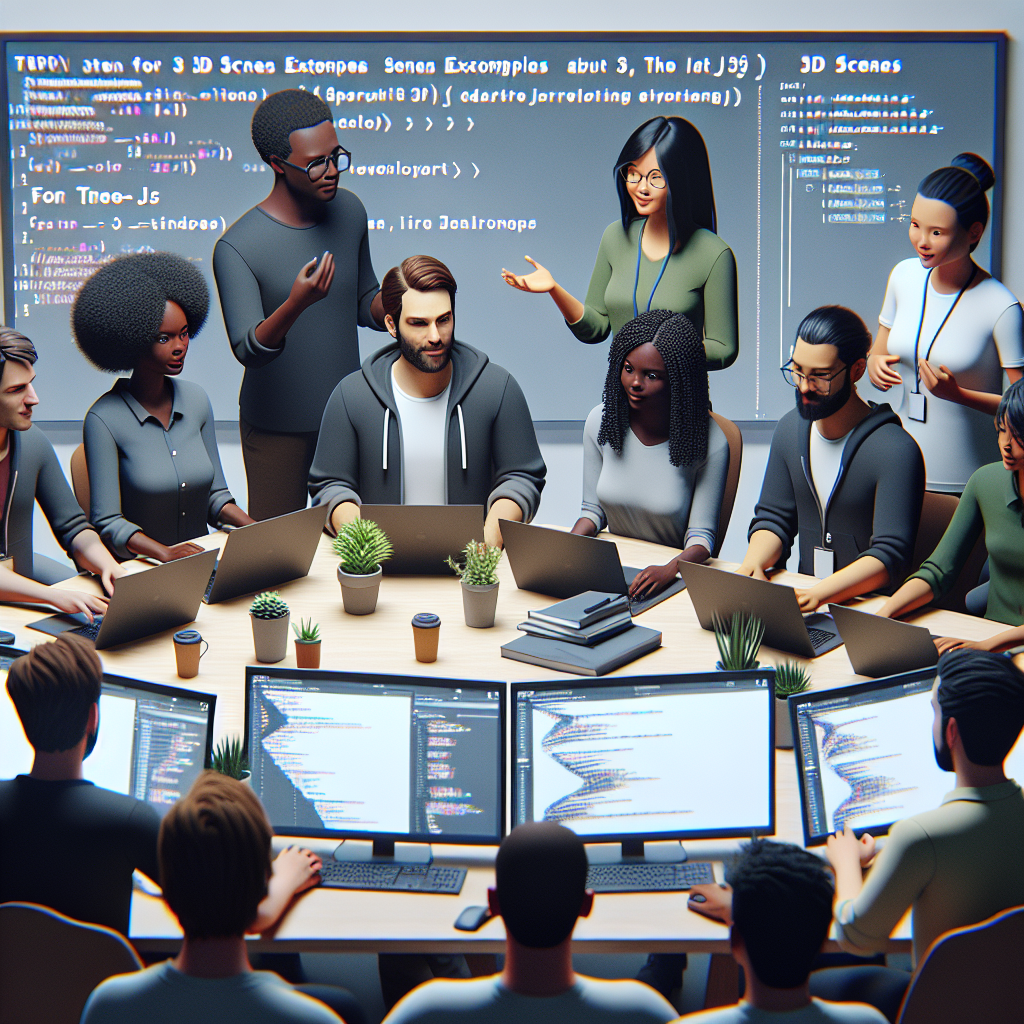 Dezvoltatori Three.js pentru Crearea de Scene si WebVR Personalizate