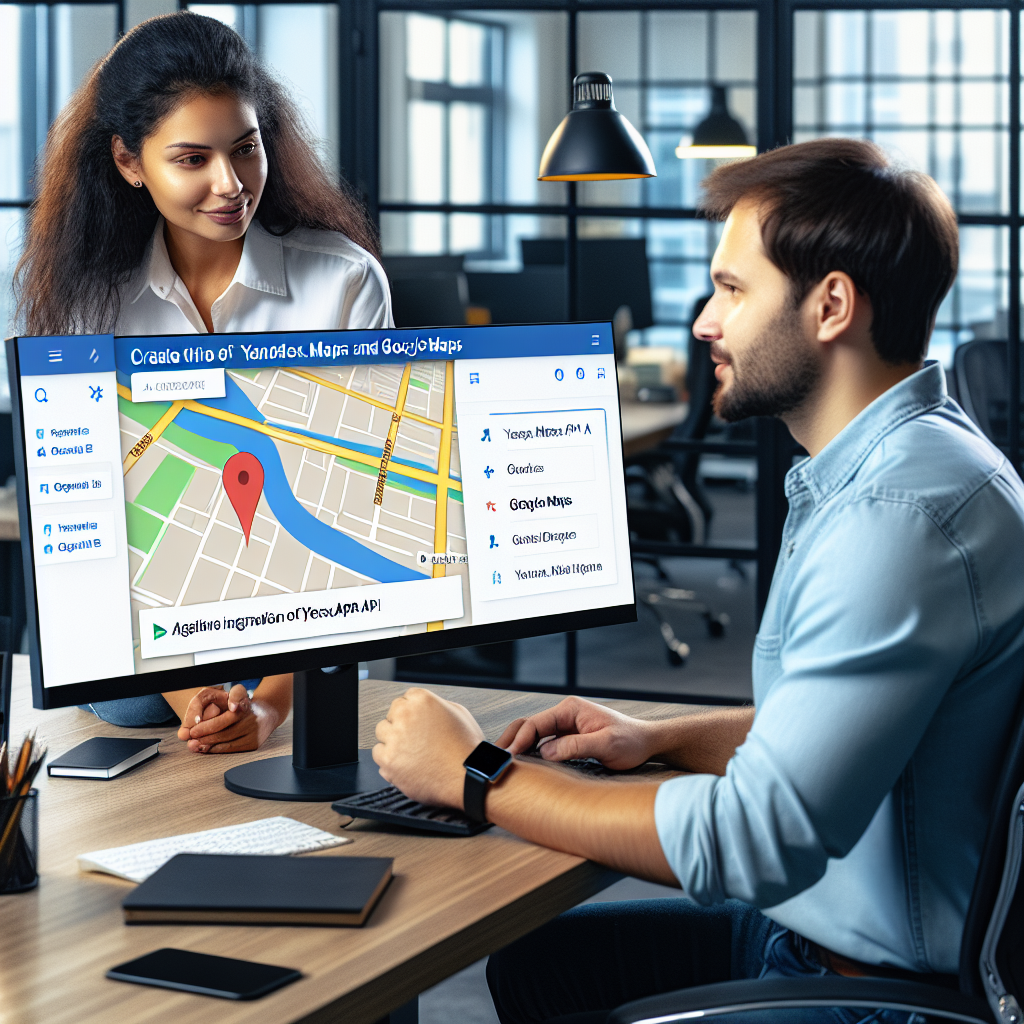 Solutii Eficiente pentru Comanda Integrarii API-urilor Serviciilor Yandex.Maps si Google Maps