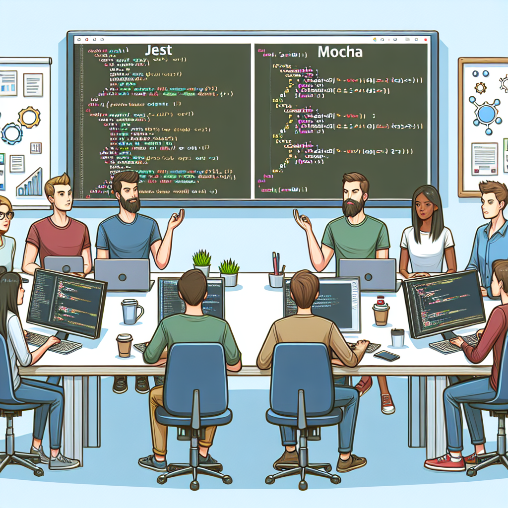 Echipe de dezvoltatori pentru testarea aplicatiilor web cu Jest - diferenta dintre Jest si Mocha!