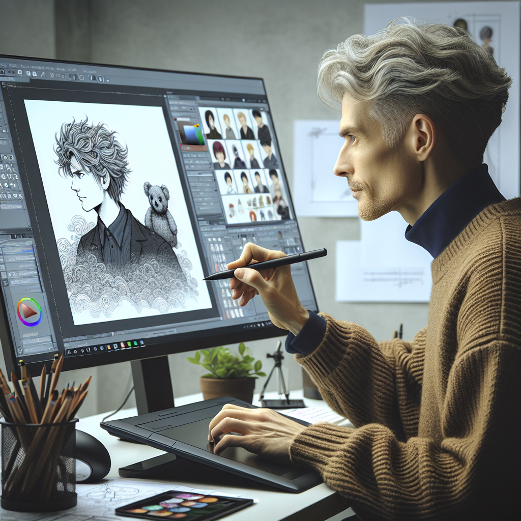 Order 2D Art and Anime Art Services in Krita
