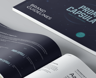 Corporate identity development for Capsula