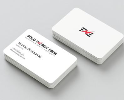Logo and business card development for Sold Energy System company