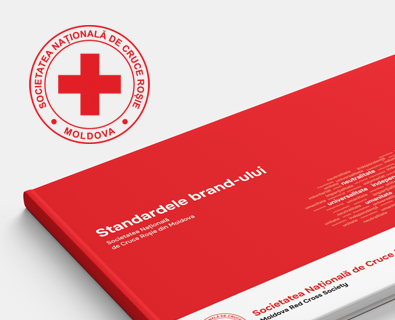 Brand book development for Moldova Red Cross Society