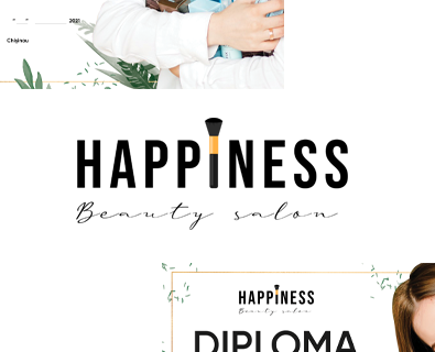 Corporate identity development for Happiness